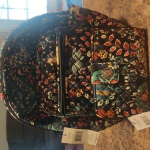 Vera Bradley Enchantment backpack and wallet